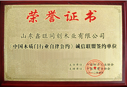 鑫旺同创_企业荣誉