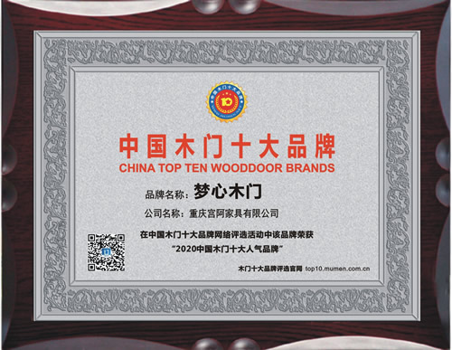 中国木门十大品牌