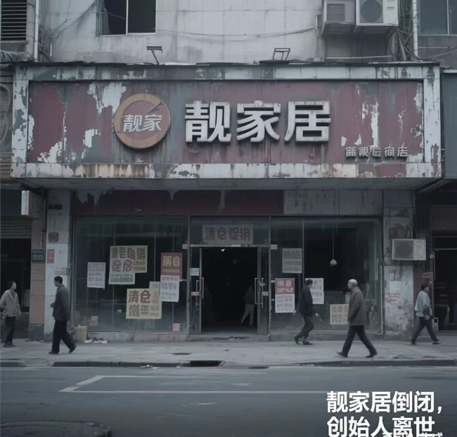 靓家居大开大合的浮沉路