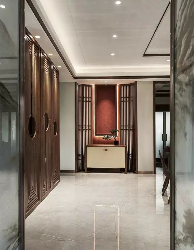 王朝木门丨新中式玄关，尽显中国风
