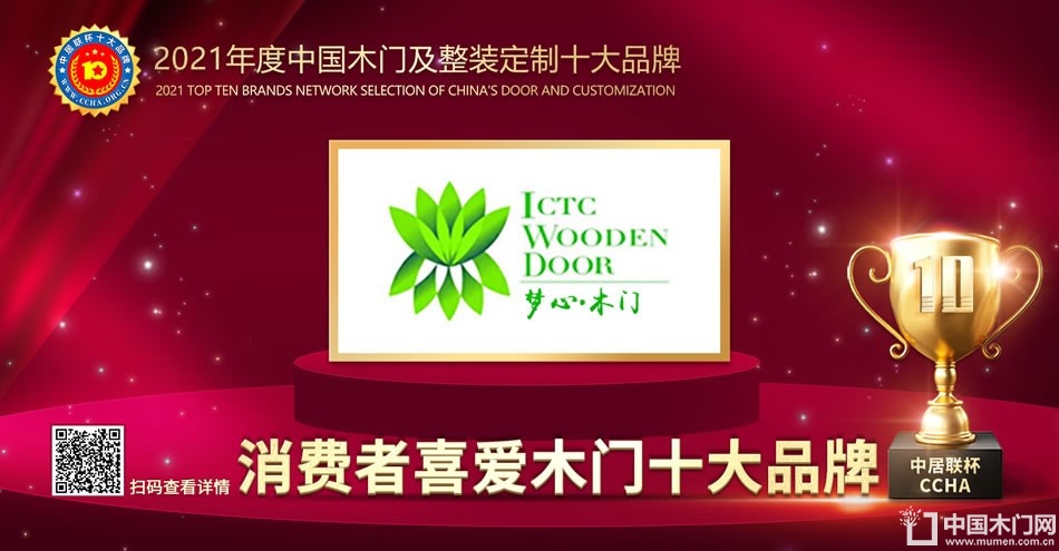 梦心木门|2021年度消费者喜爱木门十大品牌